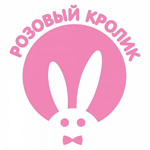 Логотип Розовый кролик